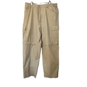 Pendleton Khaki Cargo Zip Off Pants Size 36 GUC
